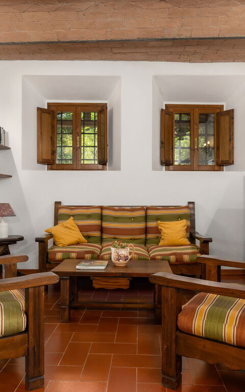 Casale Giotto: Woonkamer