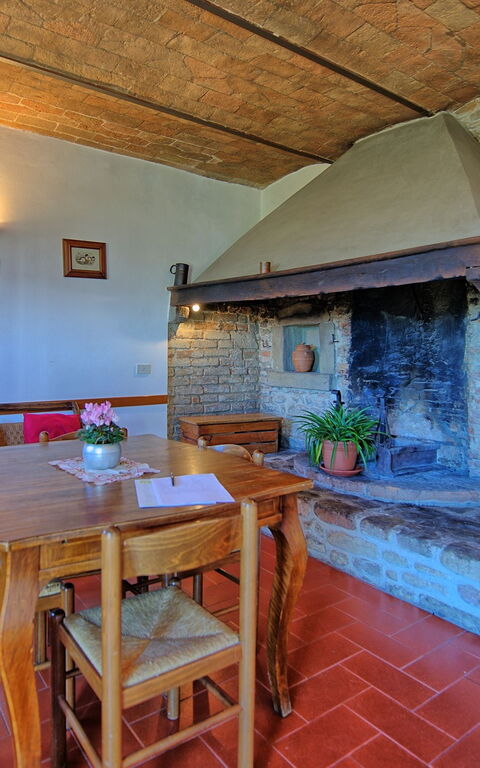 Casale Giotto: Lunchroom, Woonkamer
