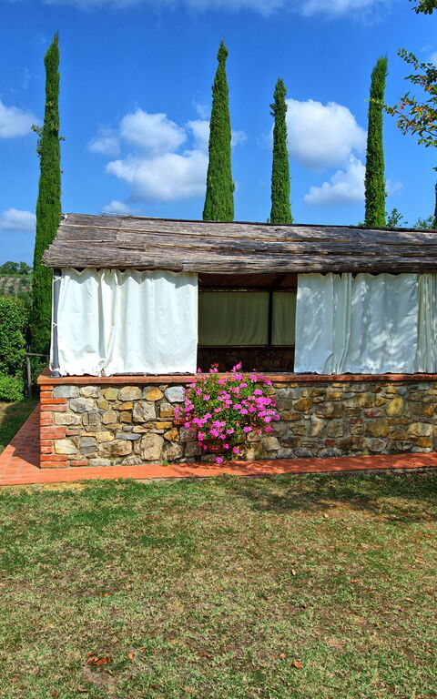 Villa Marika: Buitenshuis, Tuin