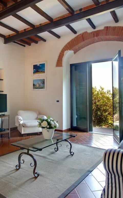 Villa Stolli: Woonkamer