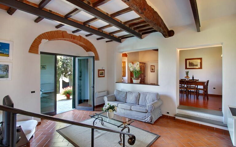 Villa Stolli: Woonkamer