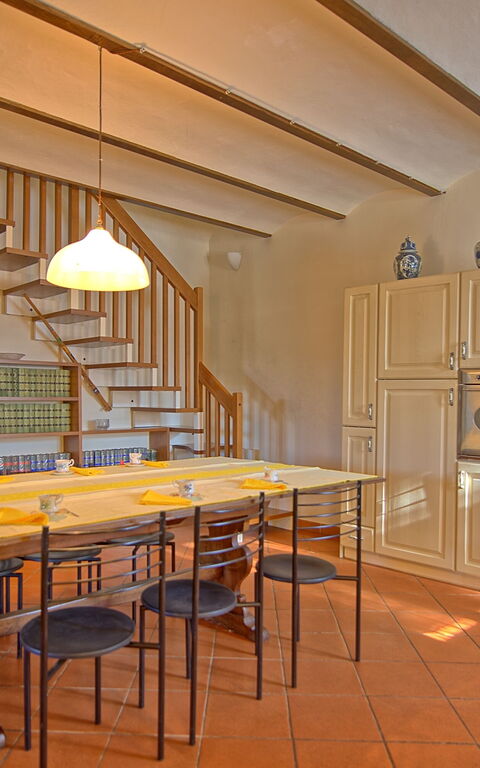 Villa Lorena: Keuken, Lunchroom