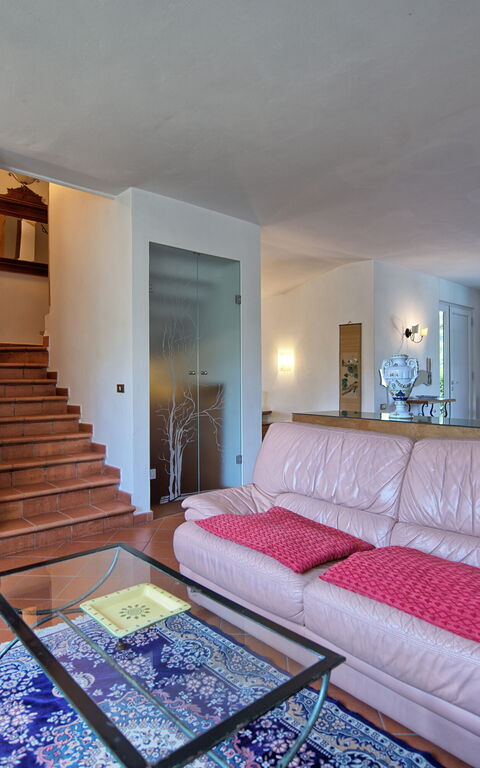 Villa Pratovecchio: Woonkamer