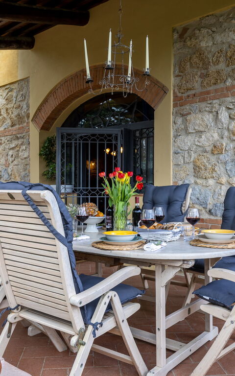 Villa Sabrina: Balkon / terras / patio