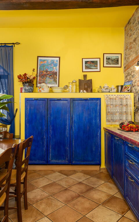 Villa Sabrina: Keuken, Lunchroom