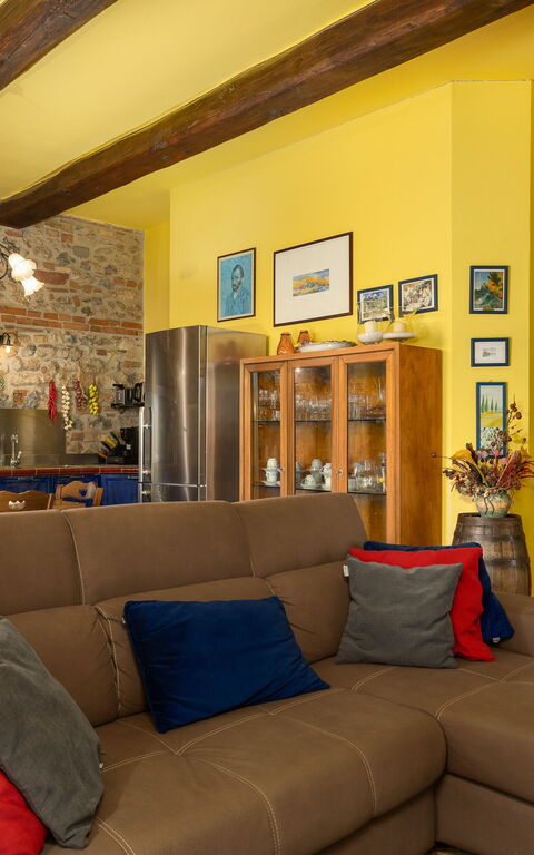 Villa Sabrina: Keuken, Woonkamer