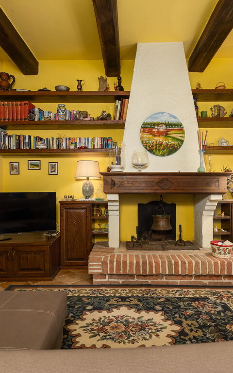 Villa Sabrina: Woonkamer