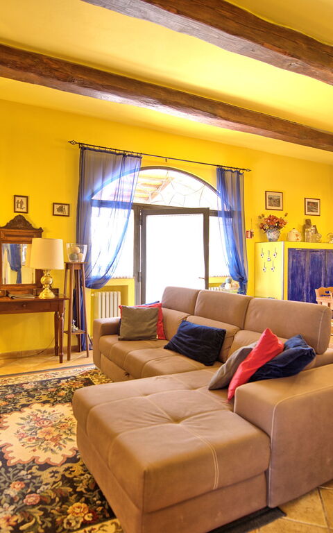 Villa Sabrina: Woonkamer