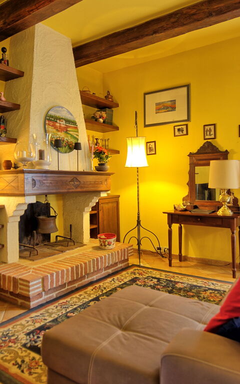 Villa Sabrina: Woonkamer