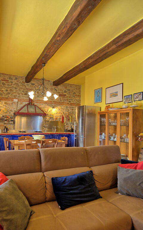 Villa Sabrina: Woonkamer