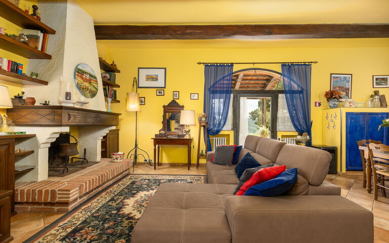Villa Sabrina: Woonkamer