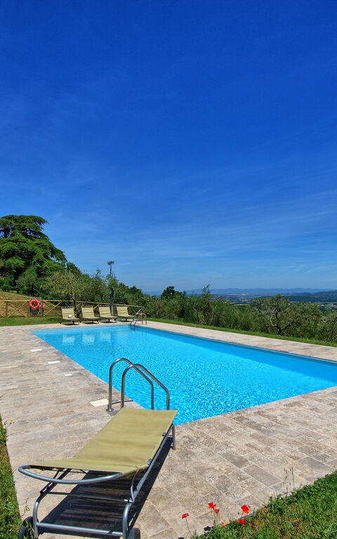 Casa Olivia: Tuin, zwembad