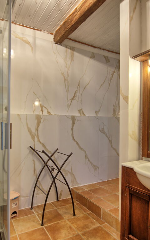 Villa Luciano: Badkamer