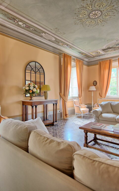 Villa Fiamma: Woonkamer