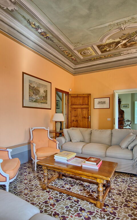 Villa Fiamma: Woonkamer