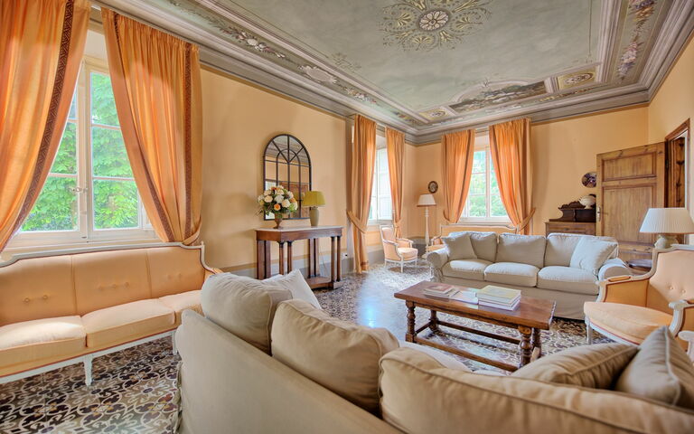 Villa Fiamma: Woonkamer