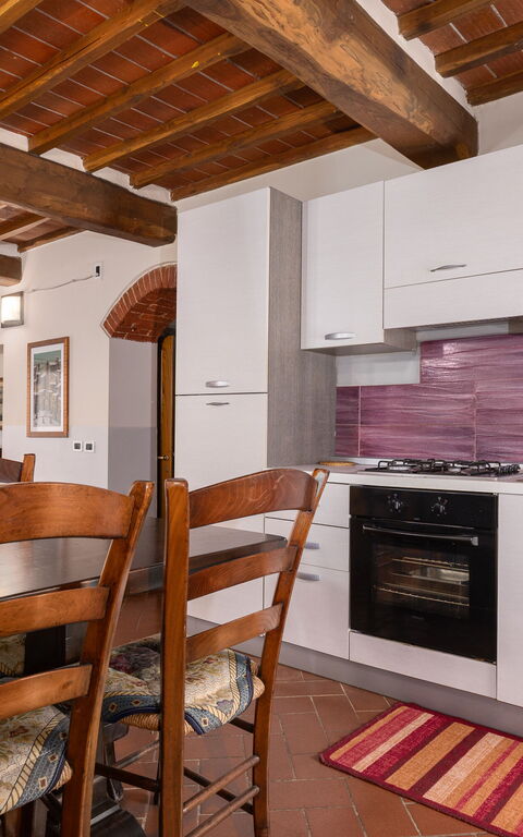 Villa Morandi: Keuken, Lunchroom