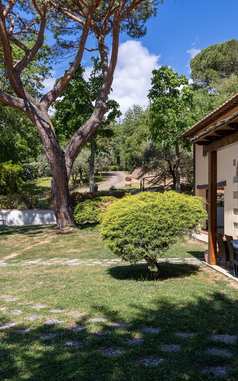 Villa Morandi: Balkon / terras / patio, Buitenkanten, Buitenshuis, Tuin
