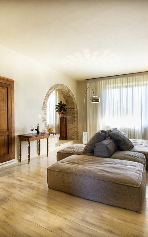 Villa Piazza Della Fortezza: Woonkamer