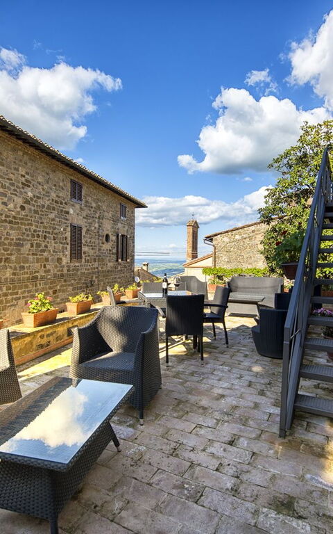 Villa Piazza Della Fortezza: Balkon / terras / patio