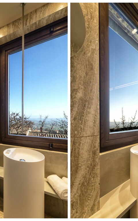 Villa Piazza Della Fortezza: Badkamer