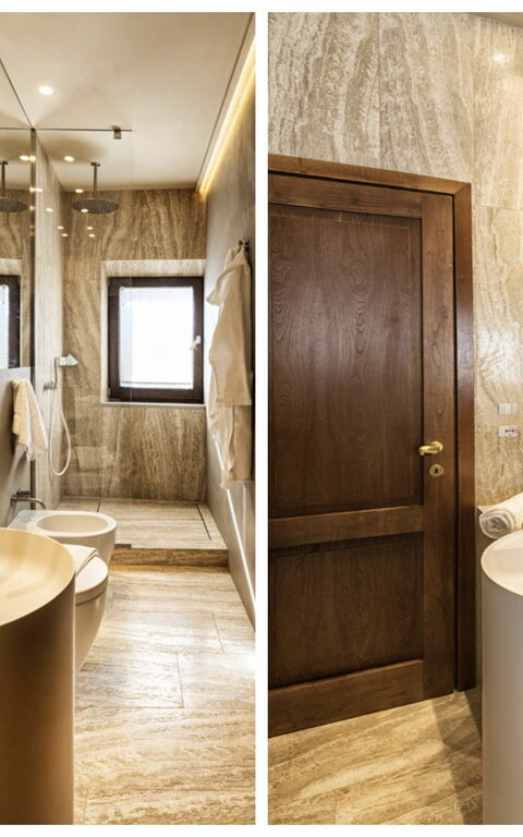 Villa Piazza Della Fortezza: Badkamer