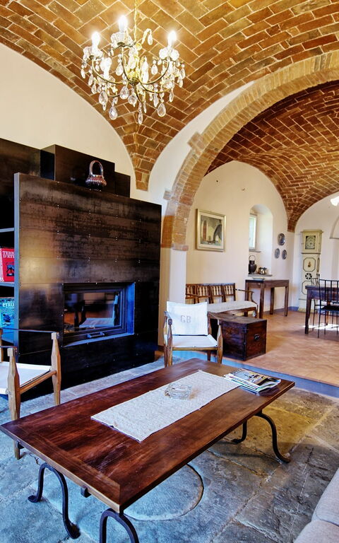 Villa Marietta: Woonkamer