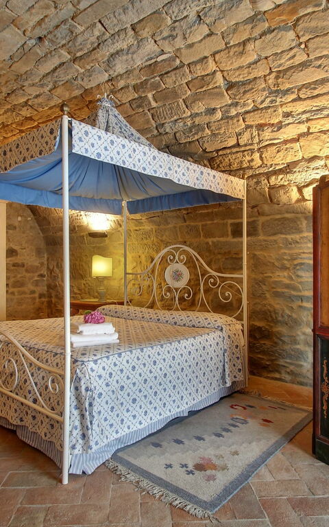 Villa Lucolena: slaapkamer