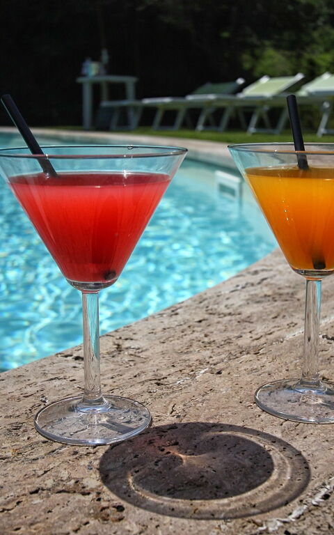 Villa Lucolena: zwembad