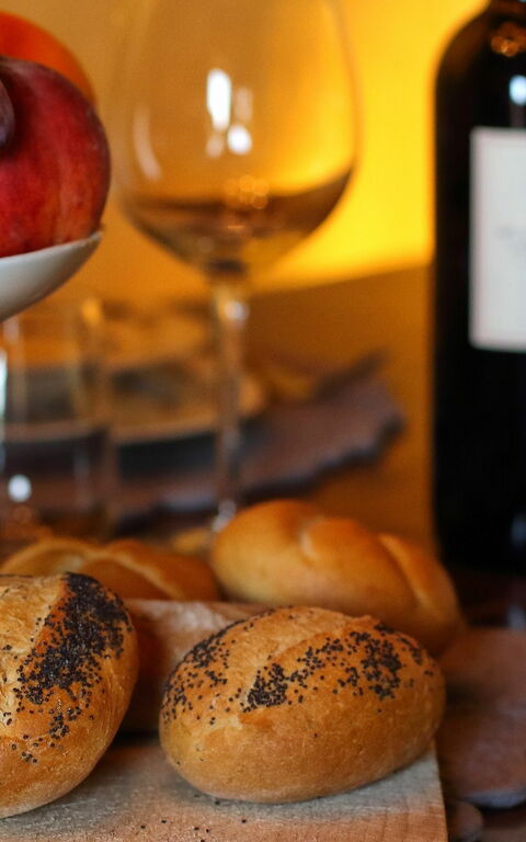 Villa Lucolena: Woonkamer