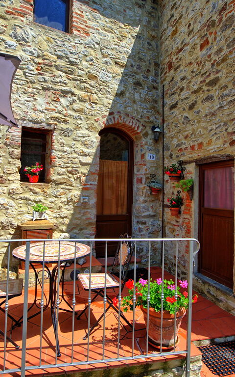 La Ruota: Balkon / terras / patio, Buitenkanten, Buitenshuis