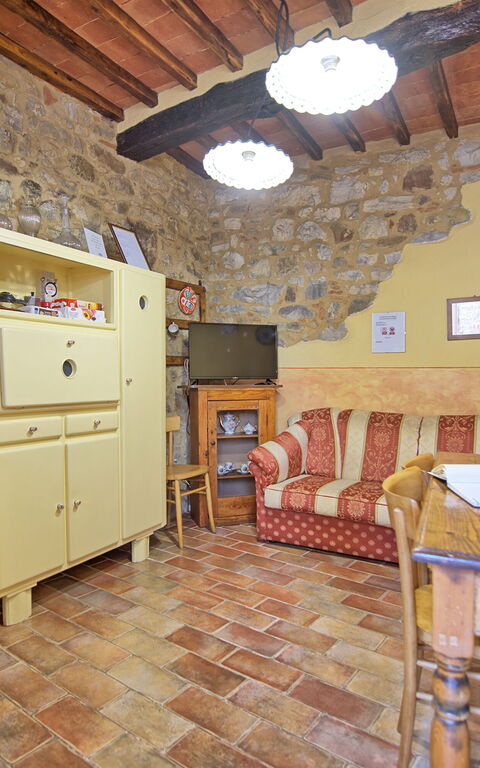 La Ruota: Keuken, Lunchroom, Woonkamer