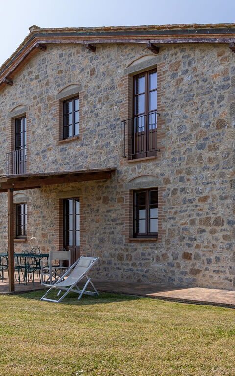 Villa San Michele: Balkon / terras / patio, Buitenkanten, Buitenshuis, Tuin