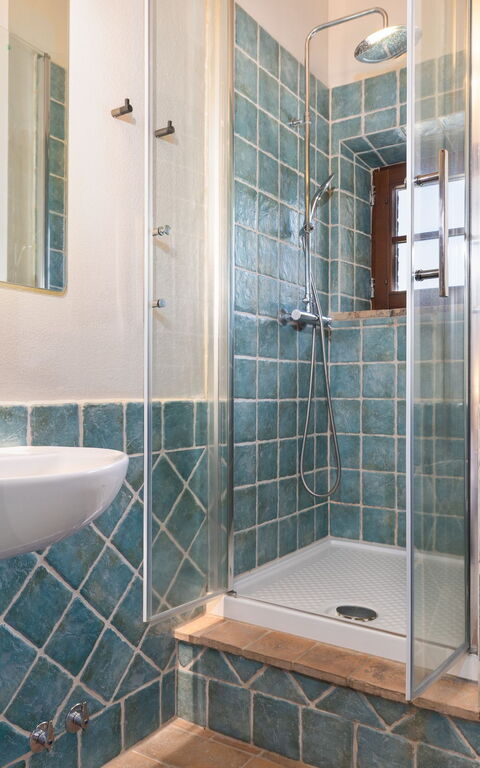 Villa San Michele: Badkamer