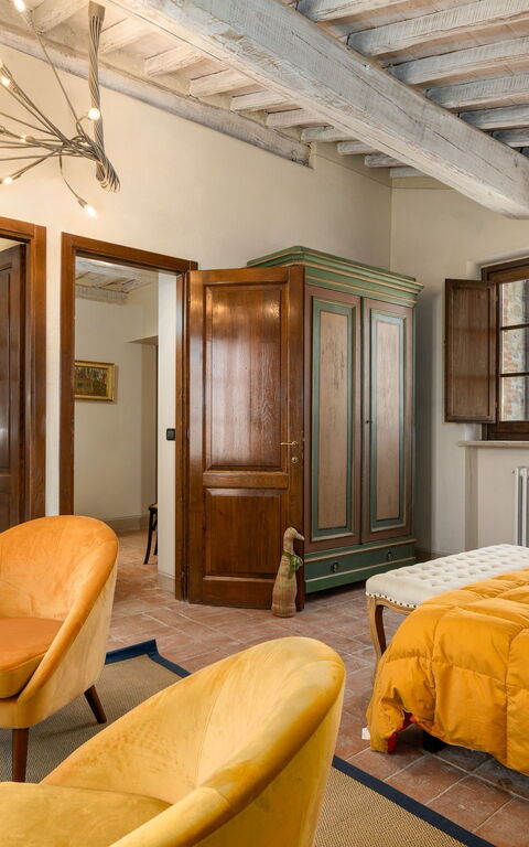 Villa San Michele: slaapkamer