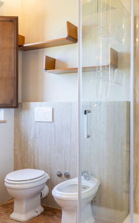 Villa San Michele: Badkamer