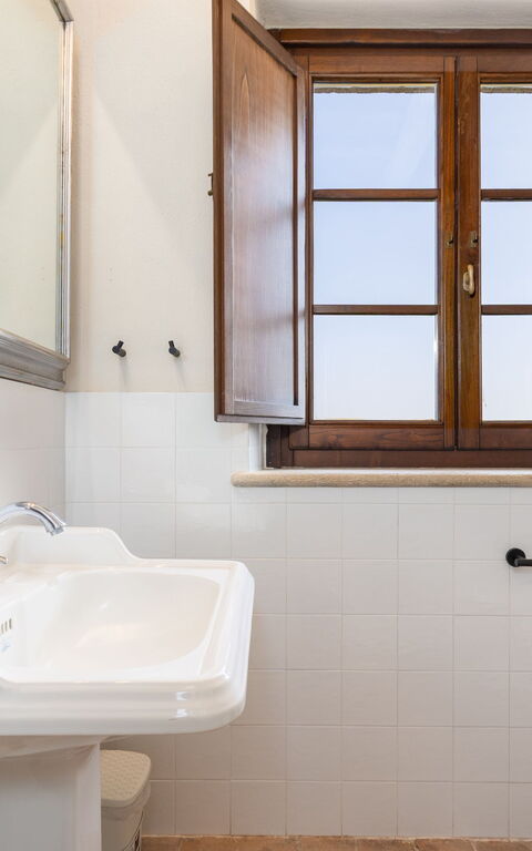 Villa San Michele: Badkamer