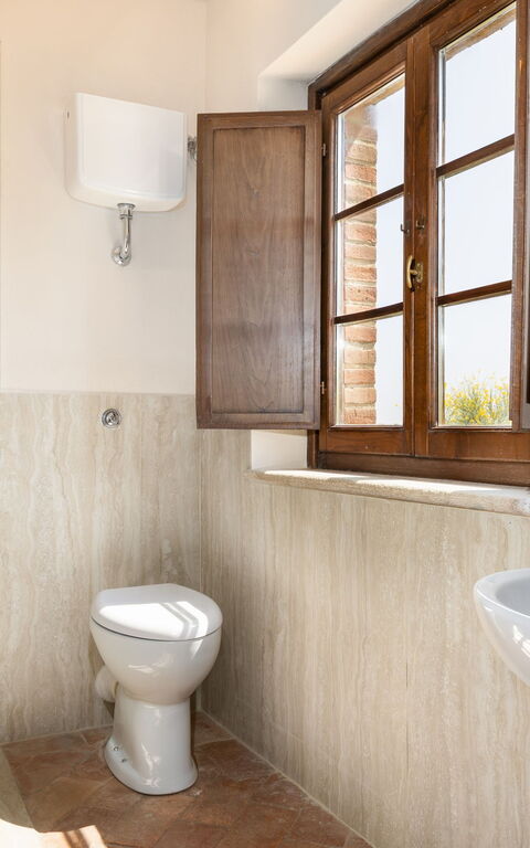 Villa San Michele: Badkamer