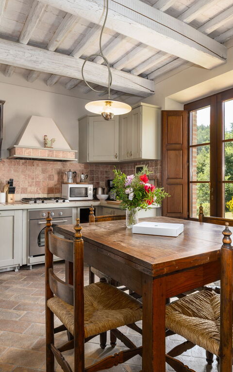 Villa San Michele: Keuken