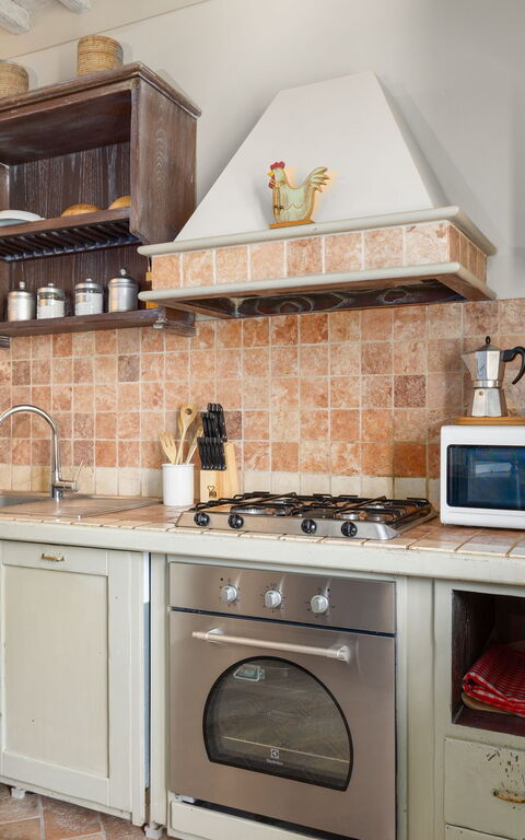 Villa San Michele: Keuken