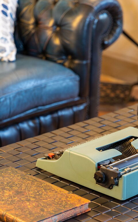 Villa San Michele: Woonkamer