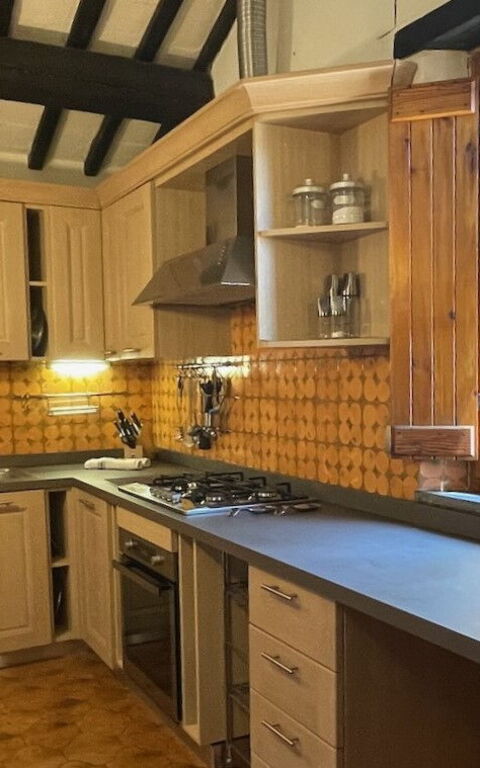 Villa Uccellaia: Keuken