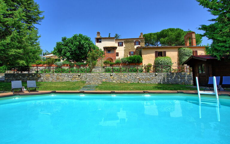 Villa Uccellaia: zwembad