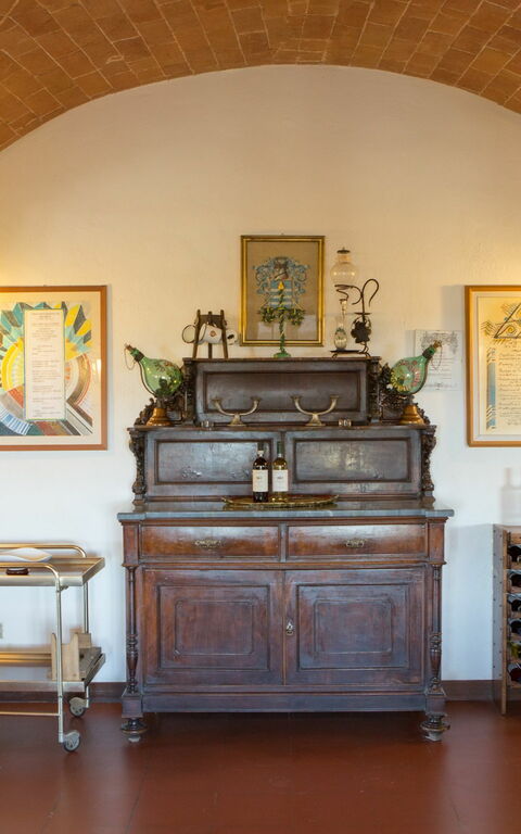 Villa Treppiè: Woonkamer