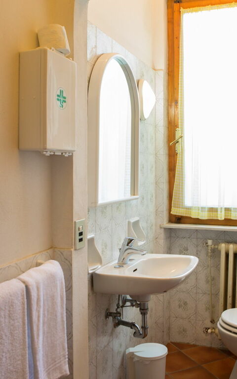 Villa Treppiè: Badkamer