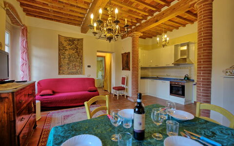 Accommodatie Flavia 5: Keuken, Lunchroom, Woonkamer