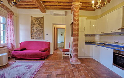 Accommodatie Flavia 6: Keuken, Woonkamer