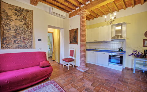 Accommodatie Flavia 6: Keuken, Woonkamer