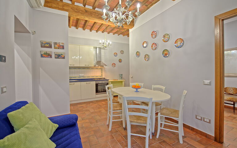 Accommodatie Flavia 4: Keuken, Lunchroom, Woonkamer