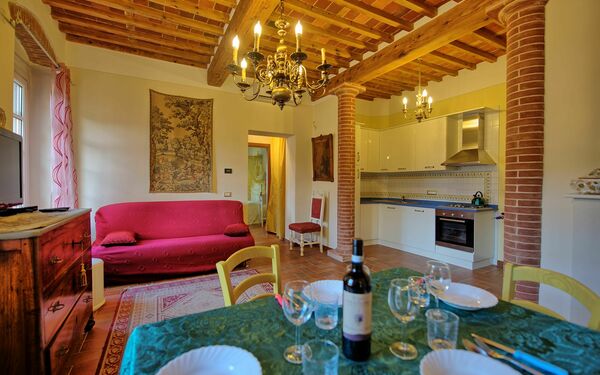 Accommodatie Flavia 5: Keuken, Lunchroom, Woonkamer